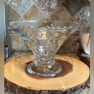 Elegant Crystal Glass Bowl